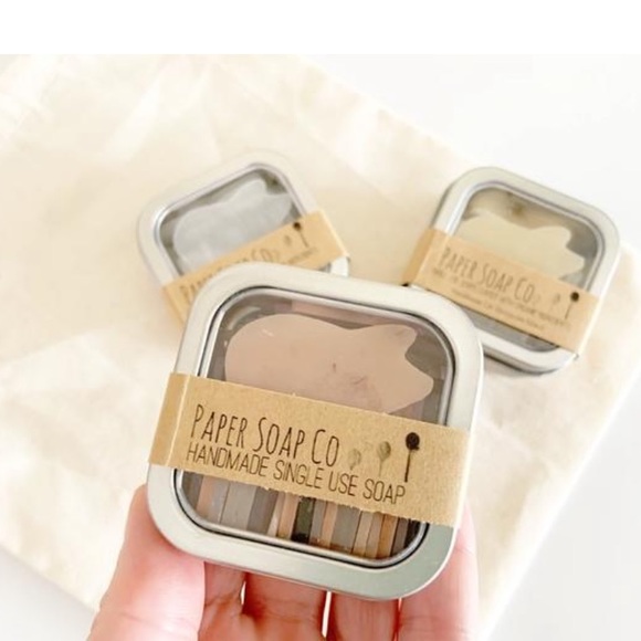 Mini pig paper soap set - Picture 1 of 5